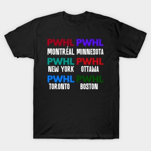 All PWHL MEMEBERS T-Shirt